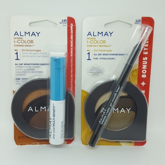 Almay Eye Shadows x 2 with Bonus Mascara + Liner - Picture 5 of 5